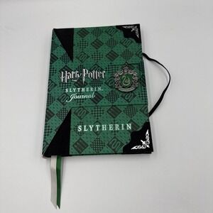 Noble Collection - Slytherin Journal - 9.75in (25cm) with Enamel Crest NN7339